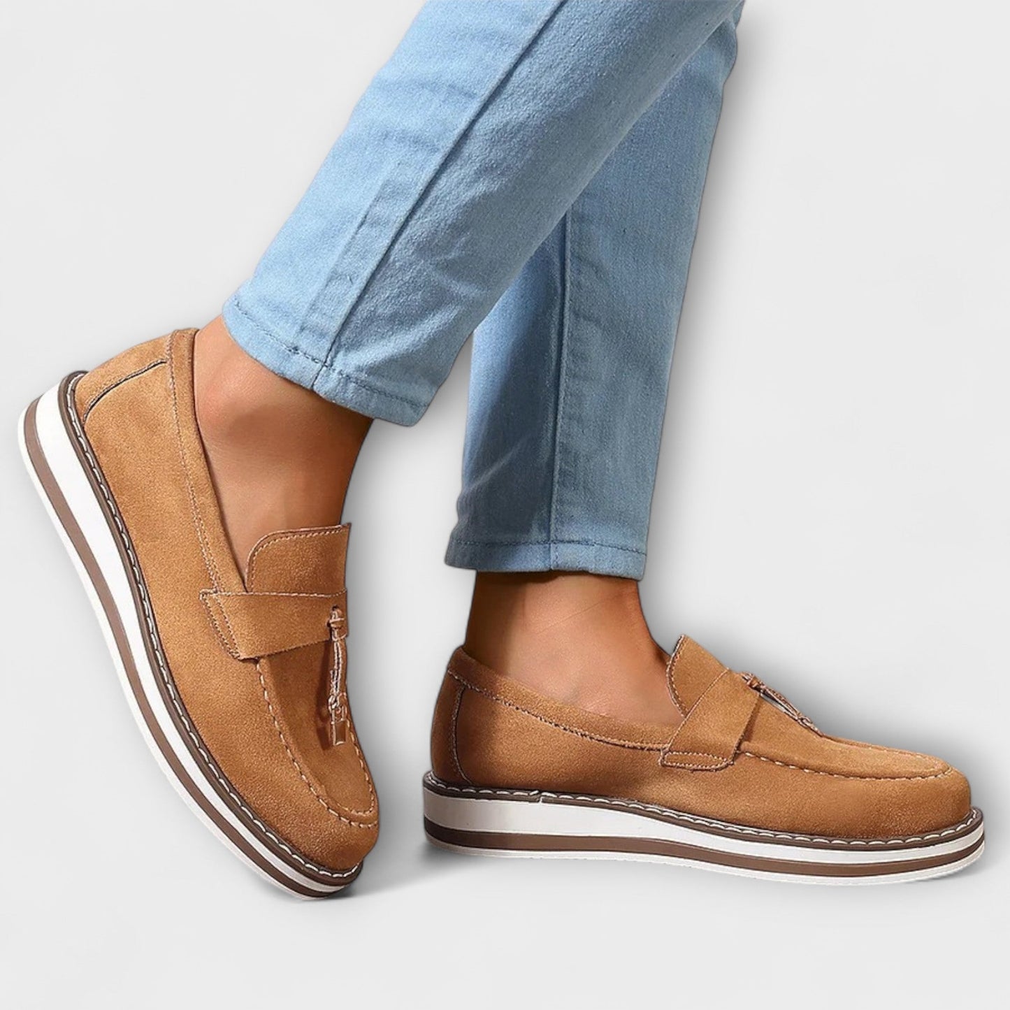 Halo – Casual Loafers with Round Toe | Last day 80% off!