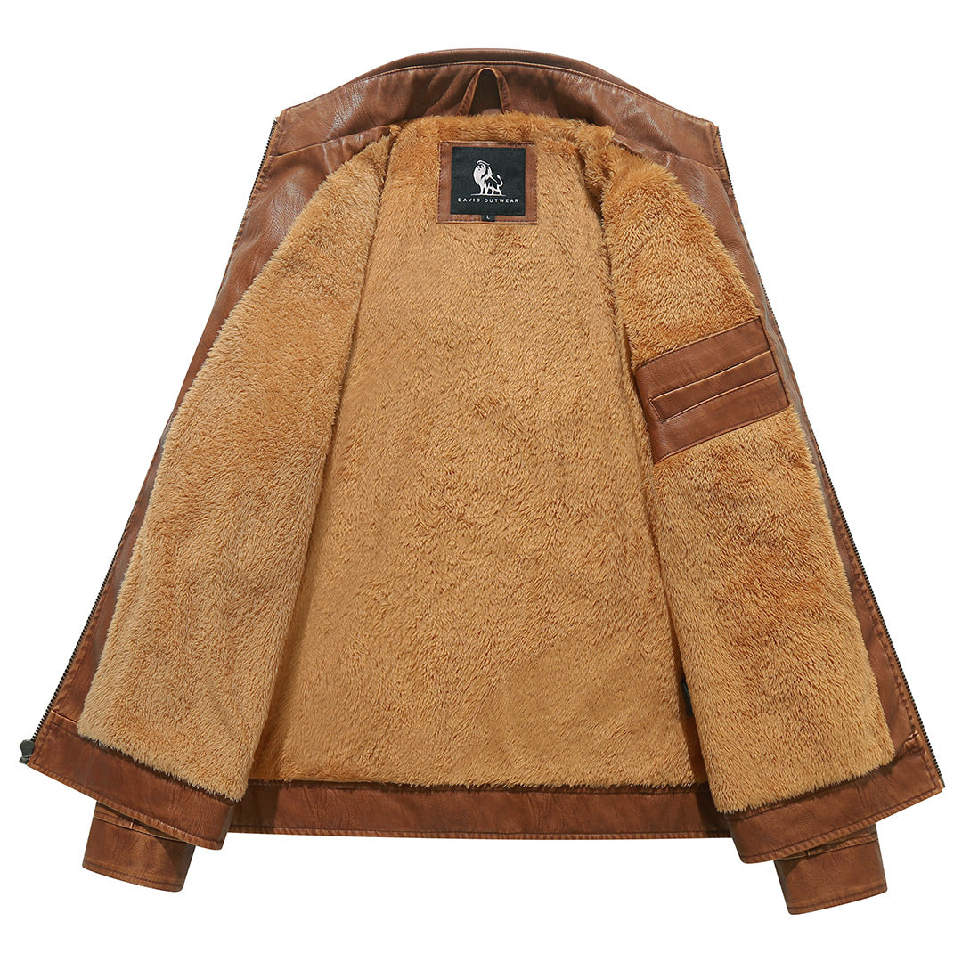 Fleece Biker Jacket | Last day 80% off!