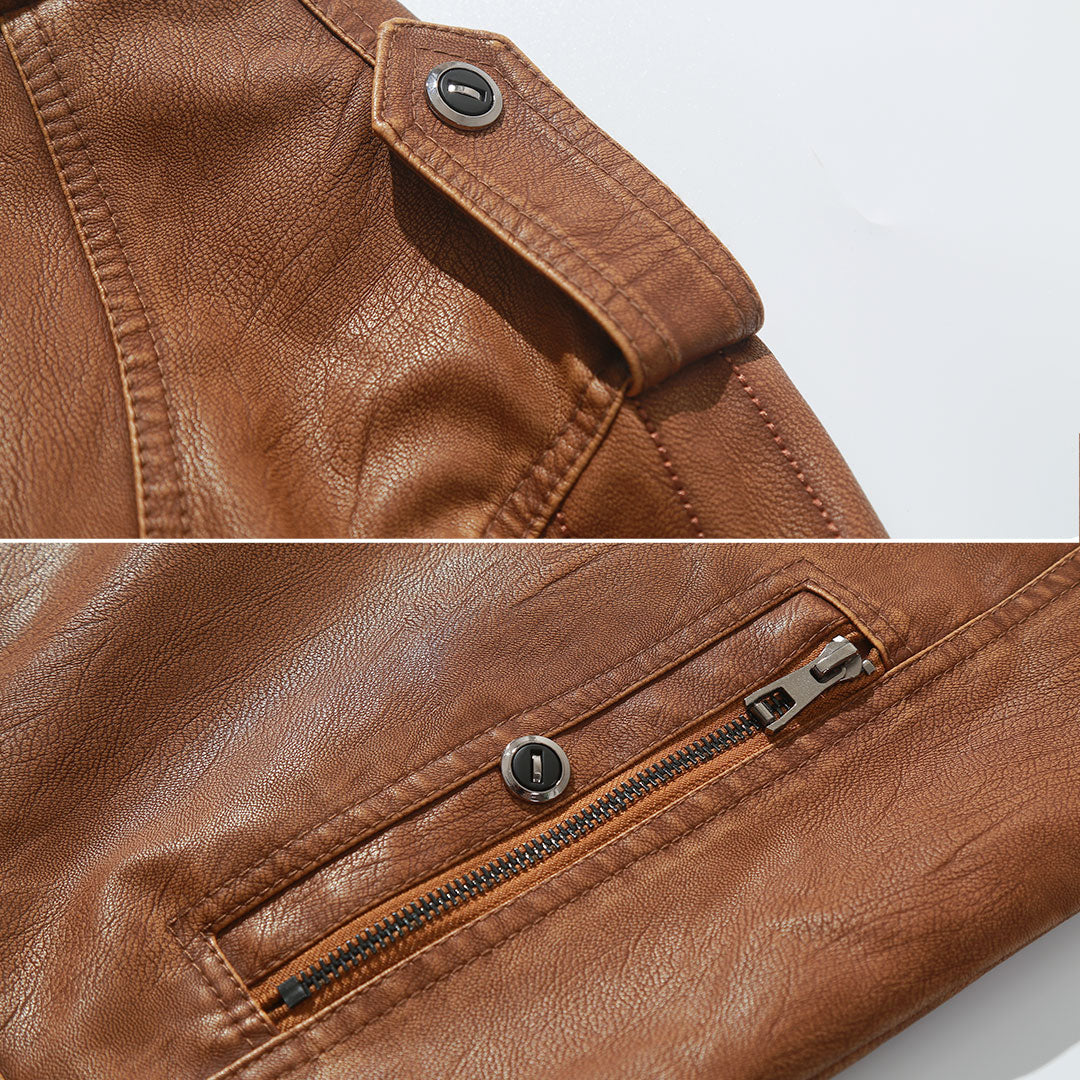 Fleece Biker Jacket | Last day 80% off!