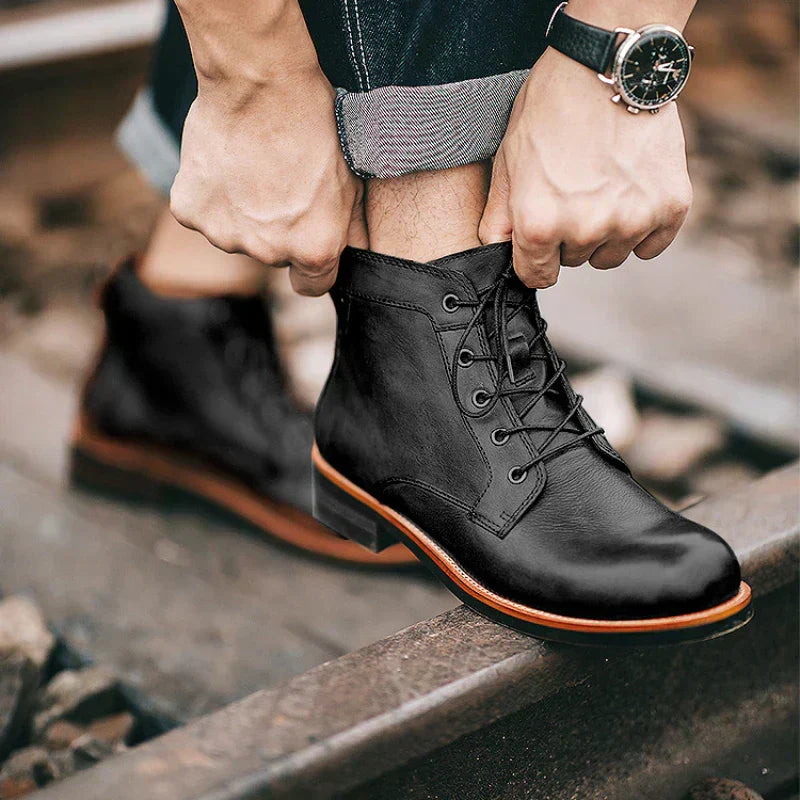 Hunter™ | Leather Boots for Men | Last Day 80% Off!