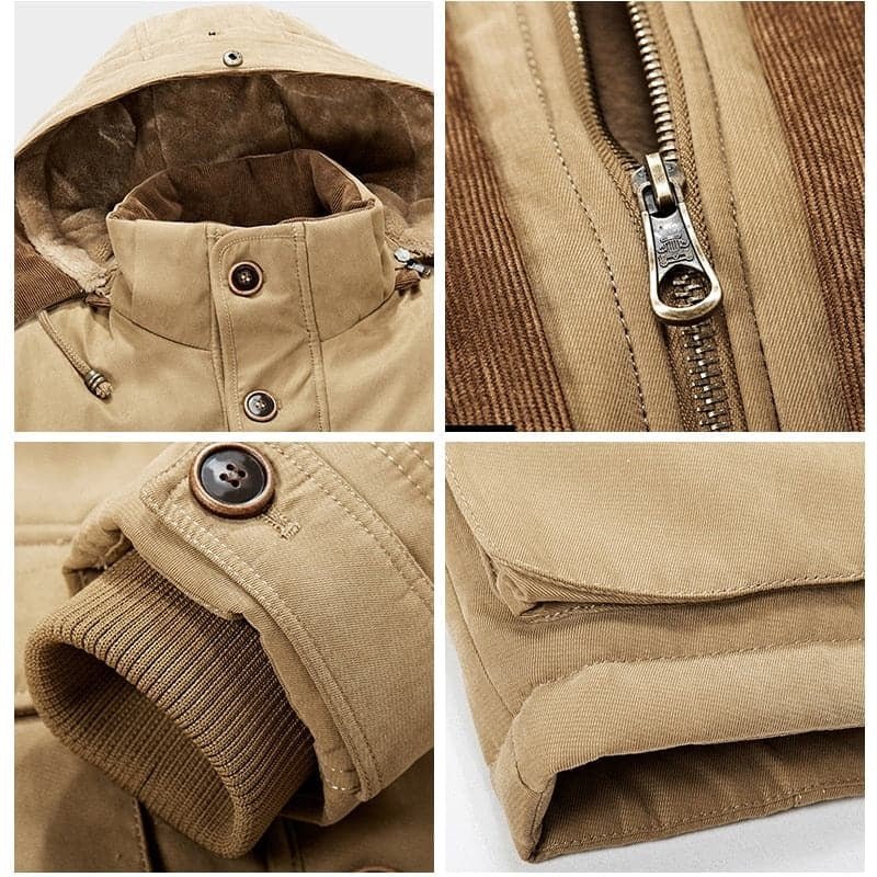 Maximilian™ Fleece-Lined Winter Jacket Last day 80% off!