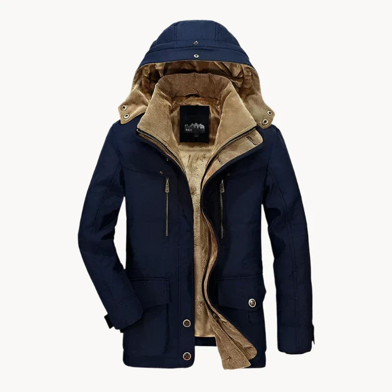 Maximilian™ Fleece-Lined Winter Jacket Last day 80% off!