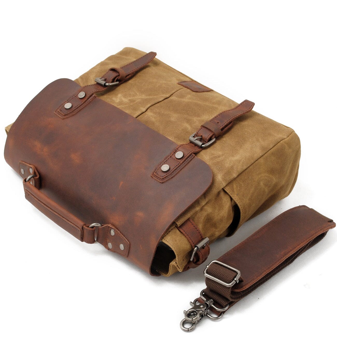 Alexander - Vintage-Style Canvas Crossbody Messenger Bag | Last day 80% off!