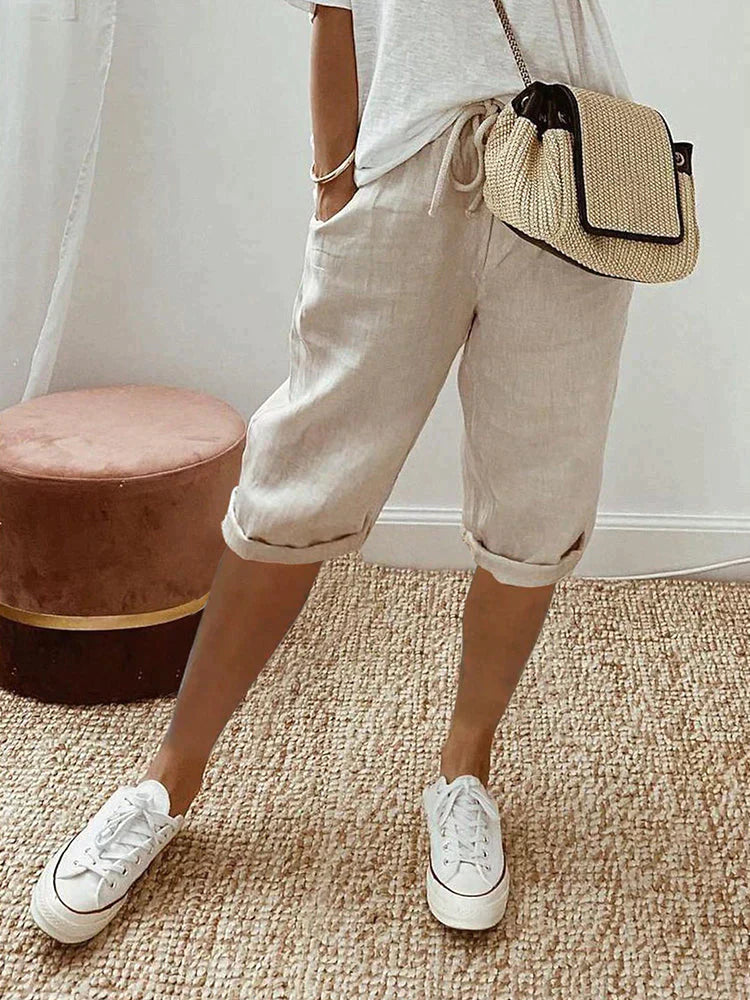 Emma™ - Cotton-Linen Women's Trousers | Last Day 80% Off!