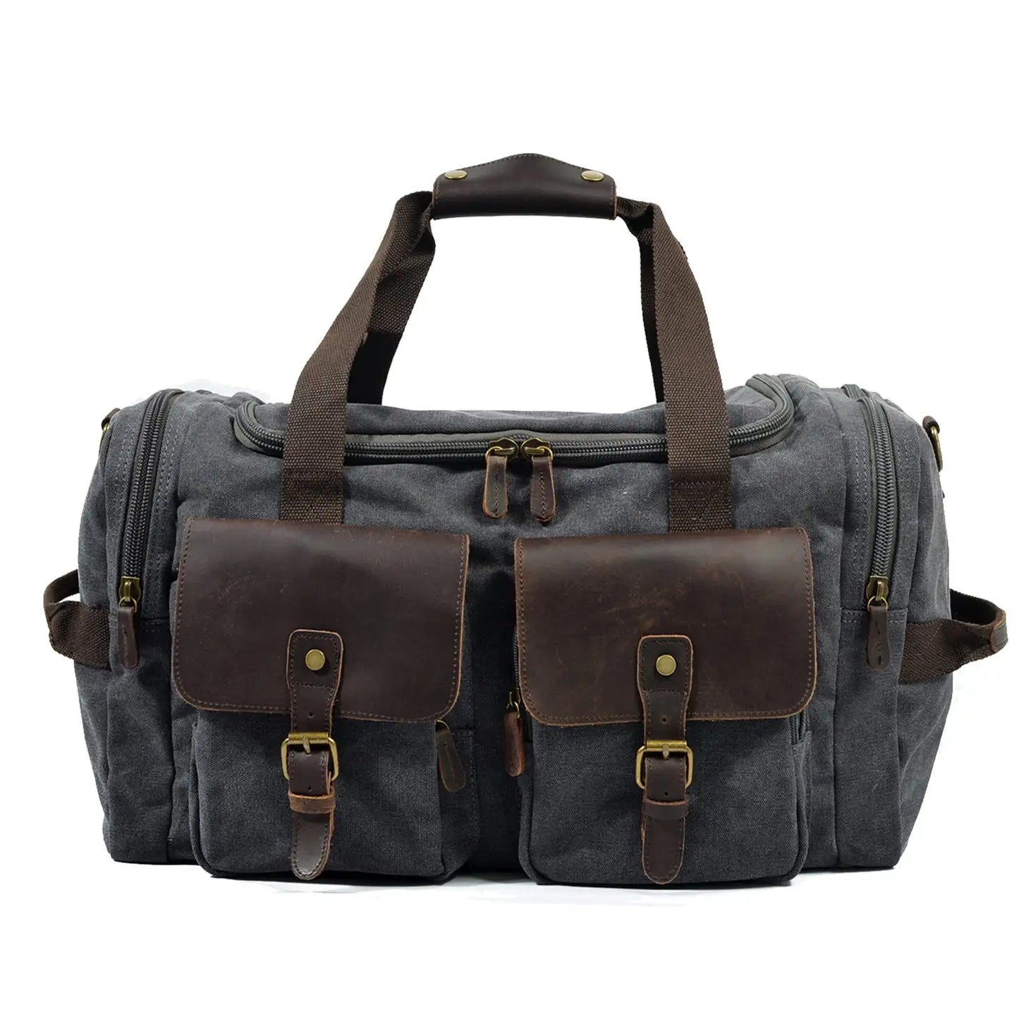 David - Mens Canvas Leather Duffle Bags | Last day 80% off!