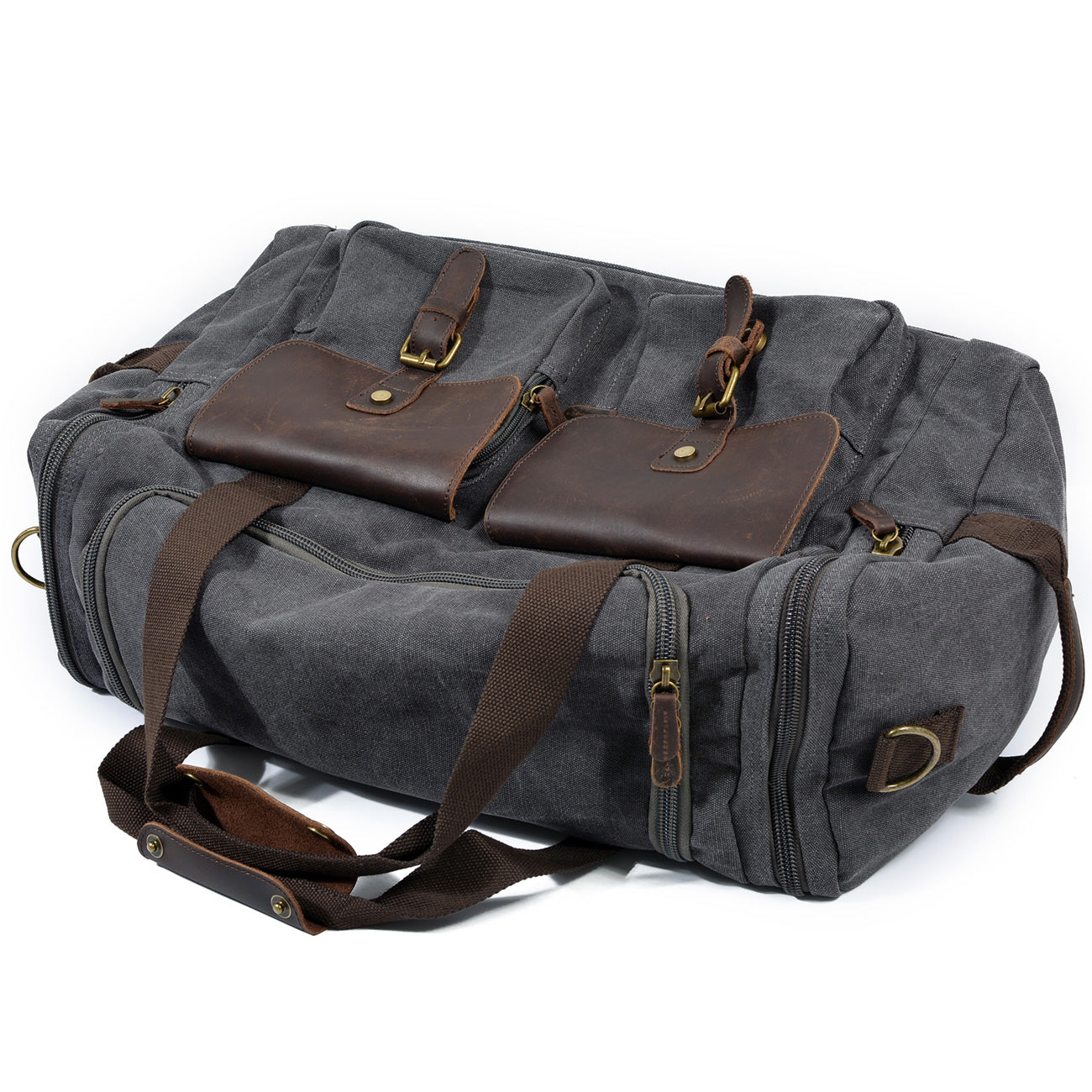 David - Mens Canvas Leather Duffle Bags | Last day 80% off!