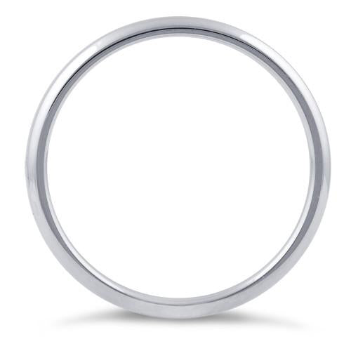 Sterling Silver Wedding Band Ring 2mm | Last day 80% off!