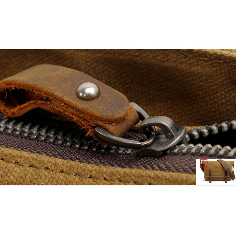 Joshua - Men’s Canvas Shoulder Messenger Bag | Last day 80% off!
