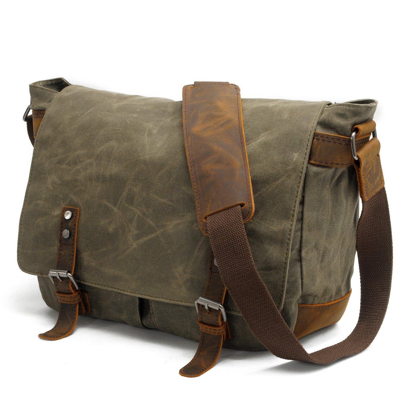 Joshua - Men’s Canvas Shoulder Messenger Bag | Last day 80% off!