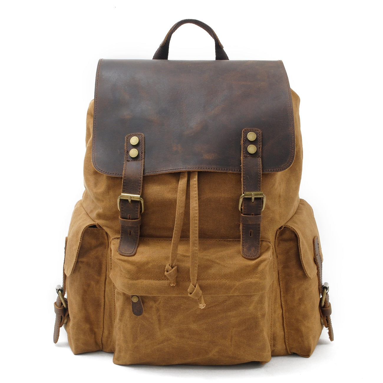 Jacob - Vintage Waxed Canvas Backpack | Last day 80% off!
