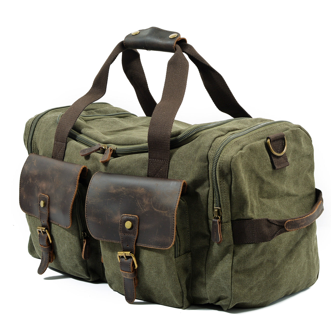 David - Mens Canvas Leather Duffle Bags | Last day 80% off!