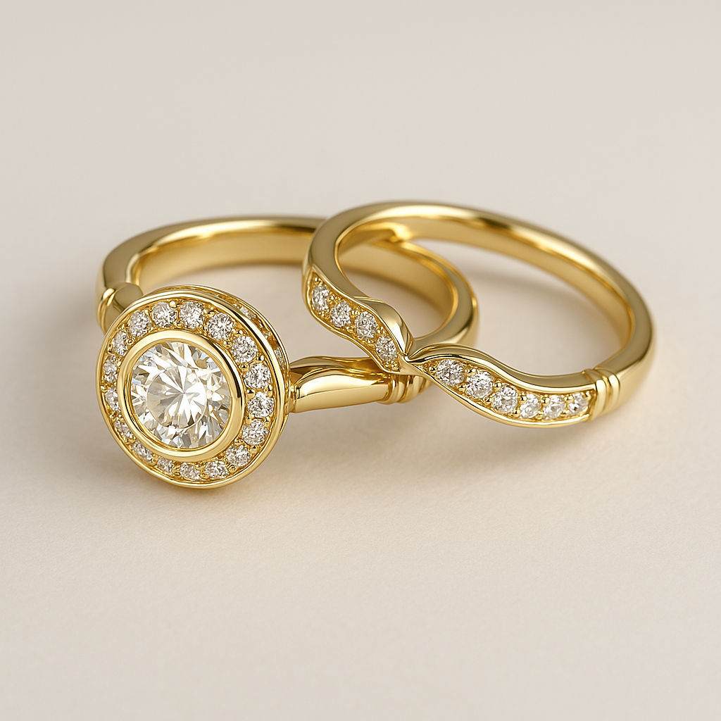 Vintage Gold & Zirconia Ring Pack | Last day 80% off!