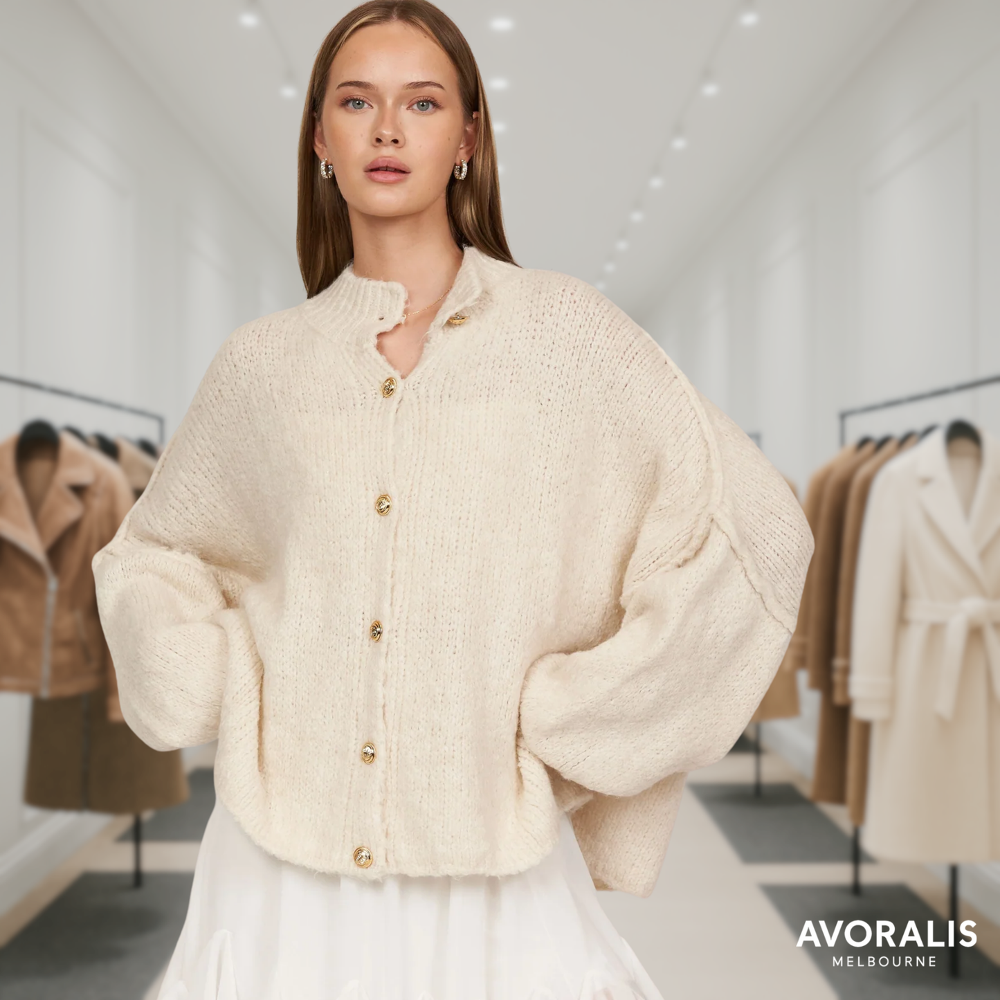 Jess | Cozy Knit Cardigan Last day 80% off!