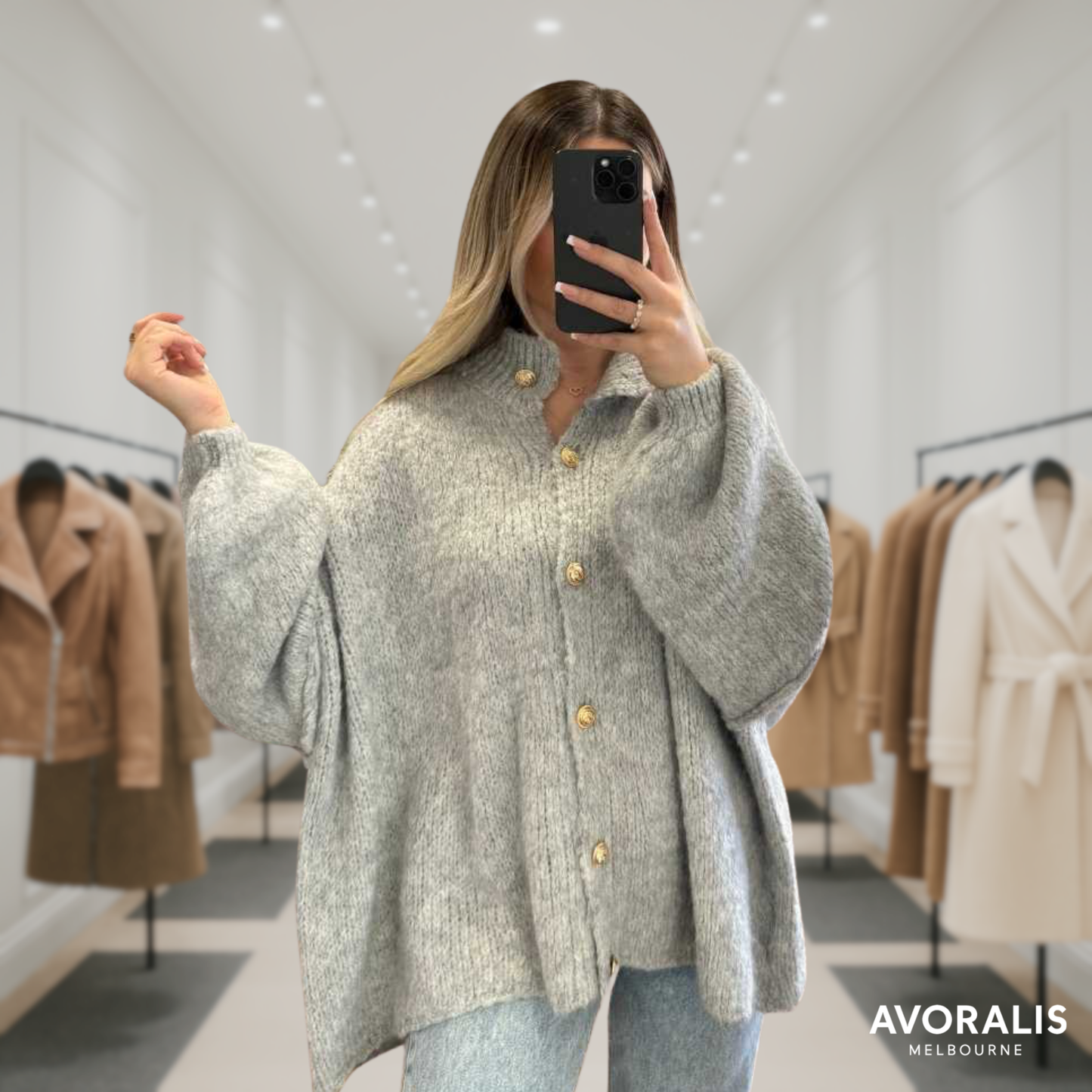 Jess | Cozy Knit Cardigan Last day 80% off!