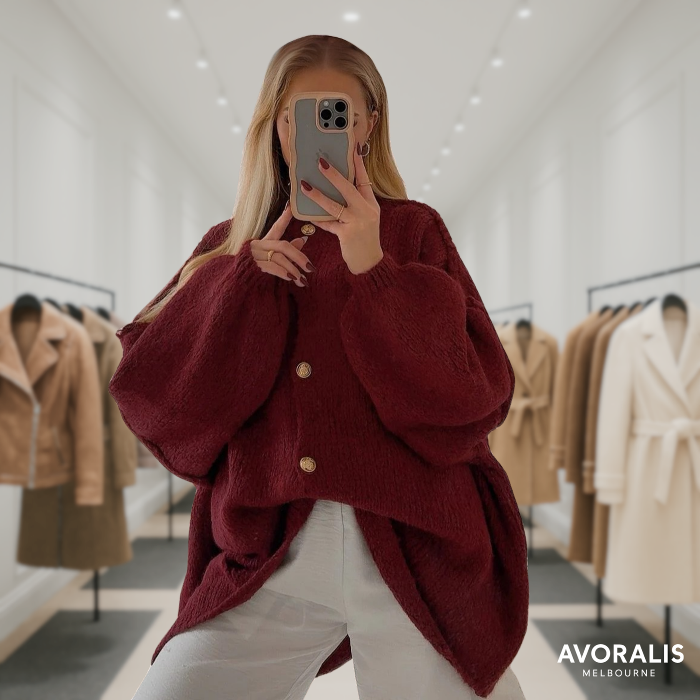 Jess | Cozy Knit Cardigan Last day 80% off!