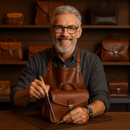 Jacob - Leather Retro Crossbody Bag for Men | Last day 80% off!