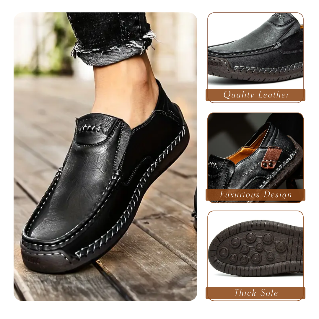 Harvey | Lightweight Slip-on Round toe Shoes | Last day 80% off!