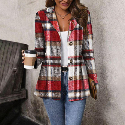 Vintage Lapel Long Sleeve Outerwear | Last day 80% off!