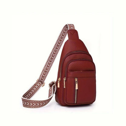 Hazel Vintage Chest Crossbody Bag | Last day 80% off!