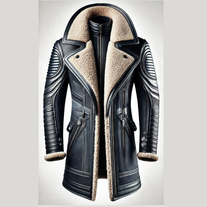 Stylish Double Breasted Tweed Coat 1379 | Last day 80% off!