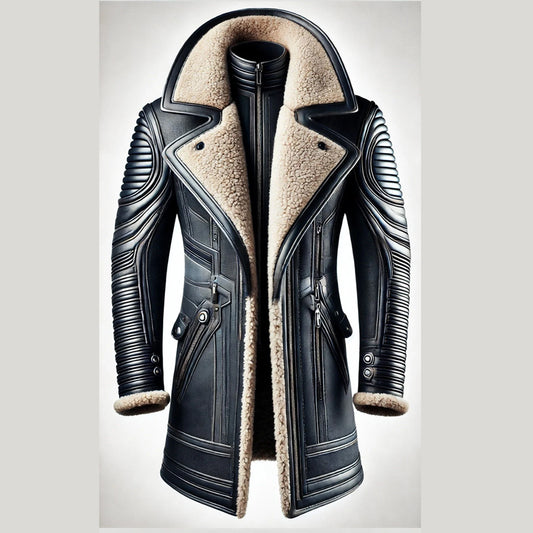 Stylish Double Breasted Tweed Coat 1379 | Last day 80% off!