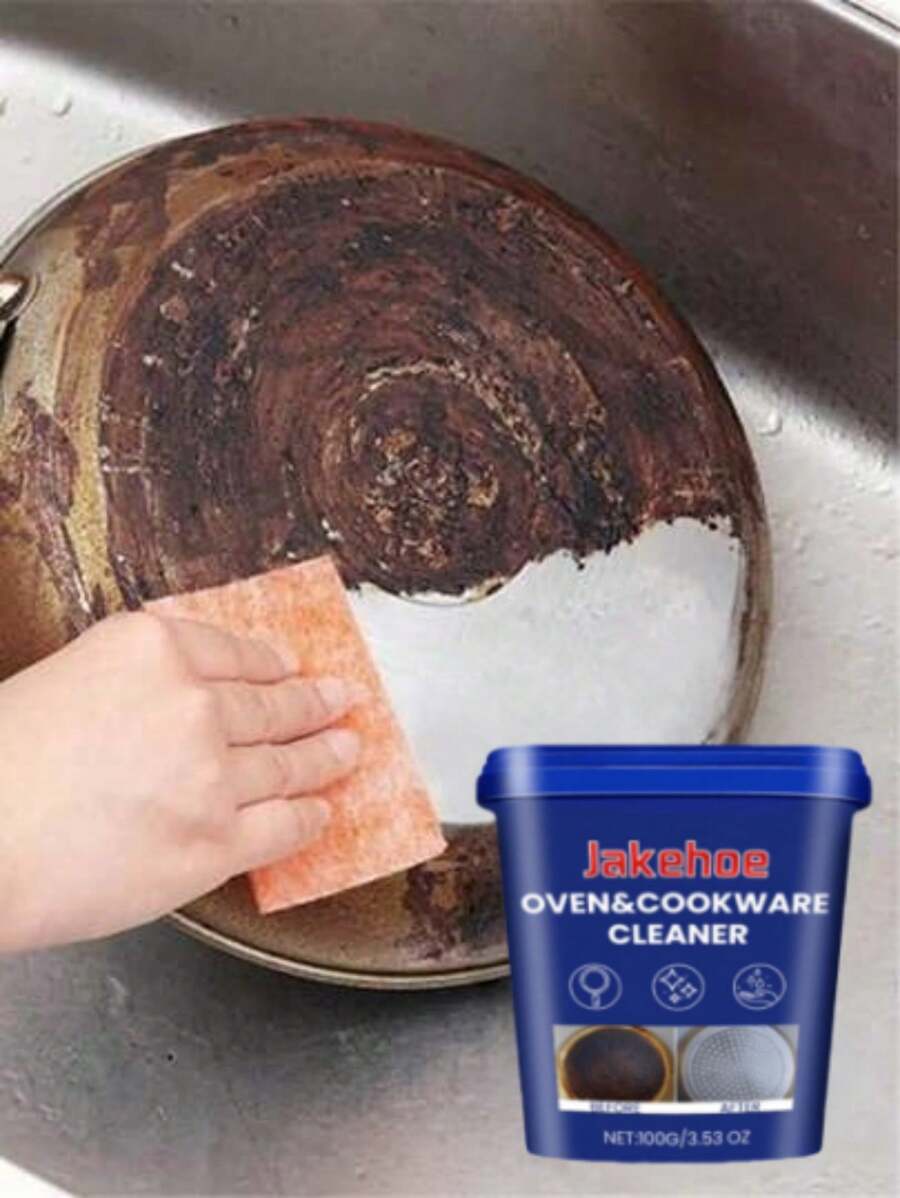 Jakehoe™ Cookware & Stainless Steel Cleaning Paste – Multi-Purpose Stain & Rust Remover | Last day 80% off!