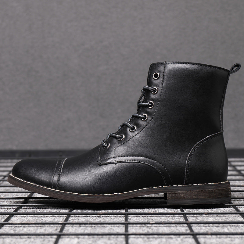 Morgan | Faux Leather Ankle Boots | Last Day 80% Off!