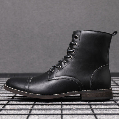 Morgan | Faux Leather Ankle Boots | Last Day 80% Off!
