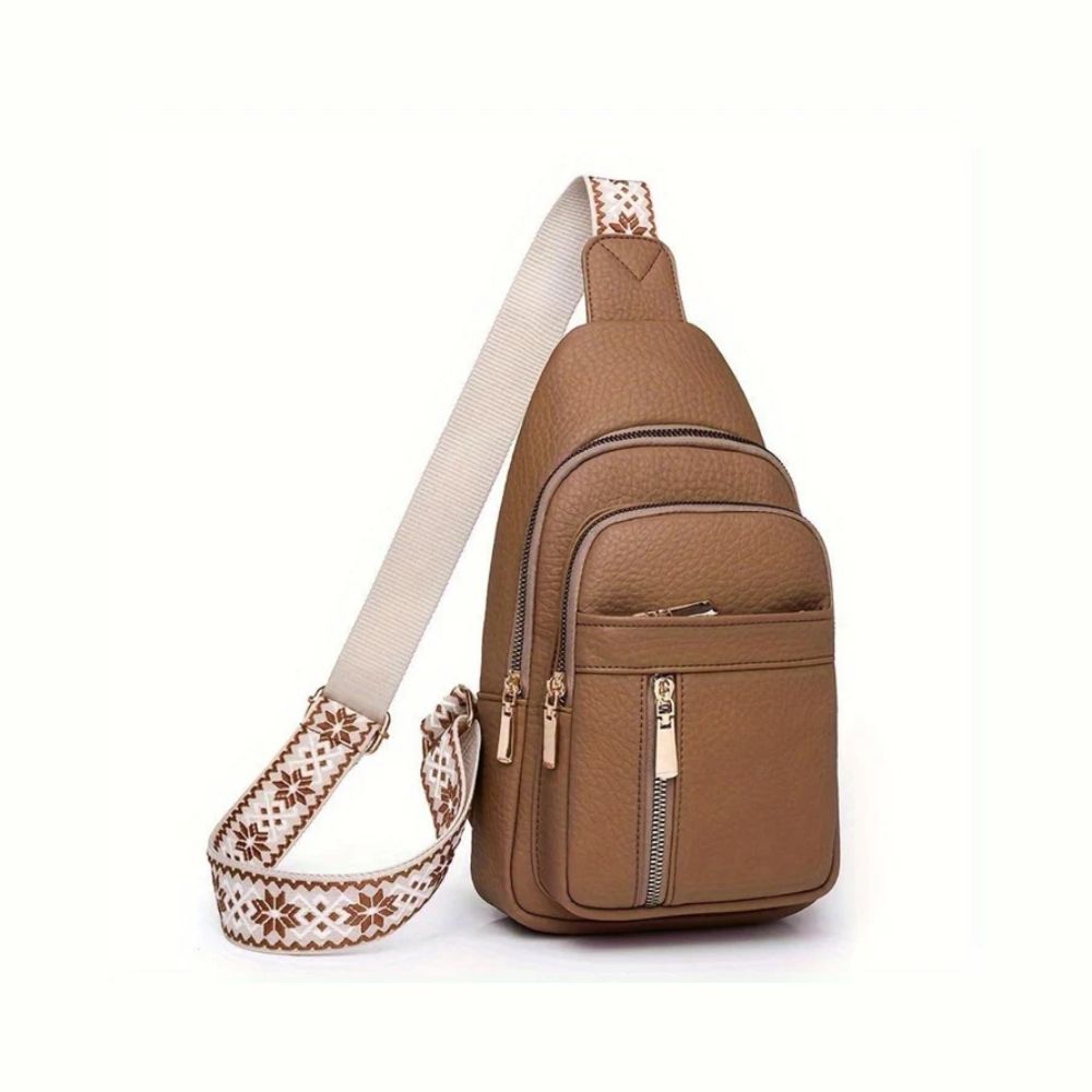 Hazel Vintage Chest Crossbody Bag | Last day 80% off!