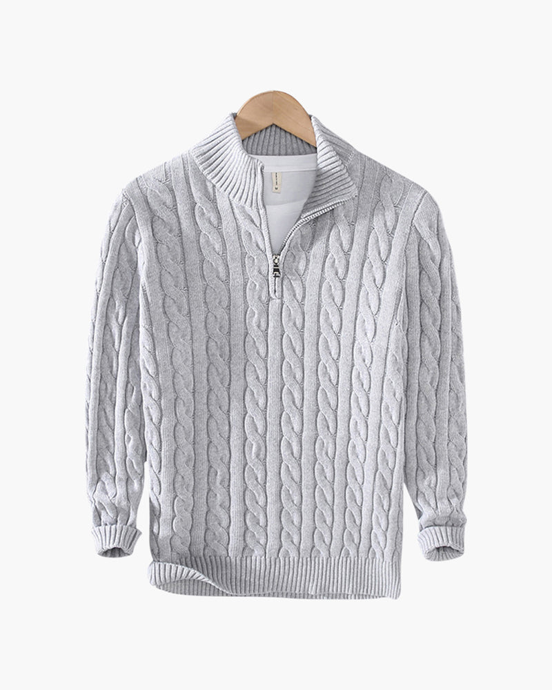 HarrisonVerbier Half Zip Sweater Last day 80% off!