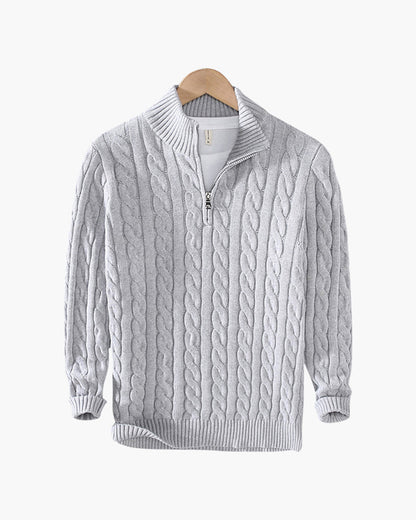 HarrisonVerbier Half Zip Sweater Last day 80% off!
