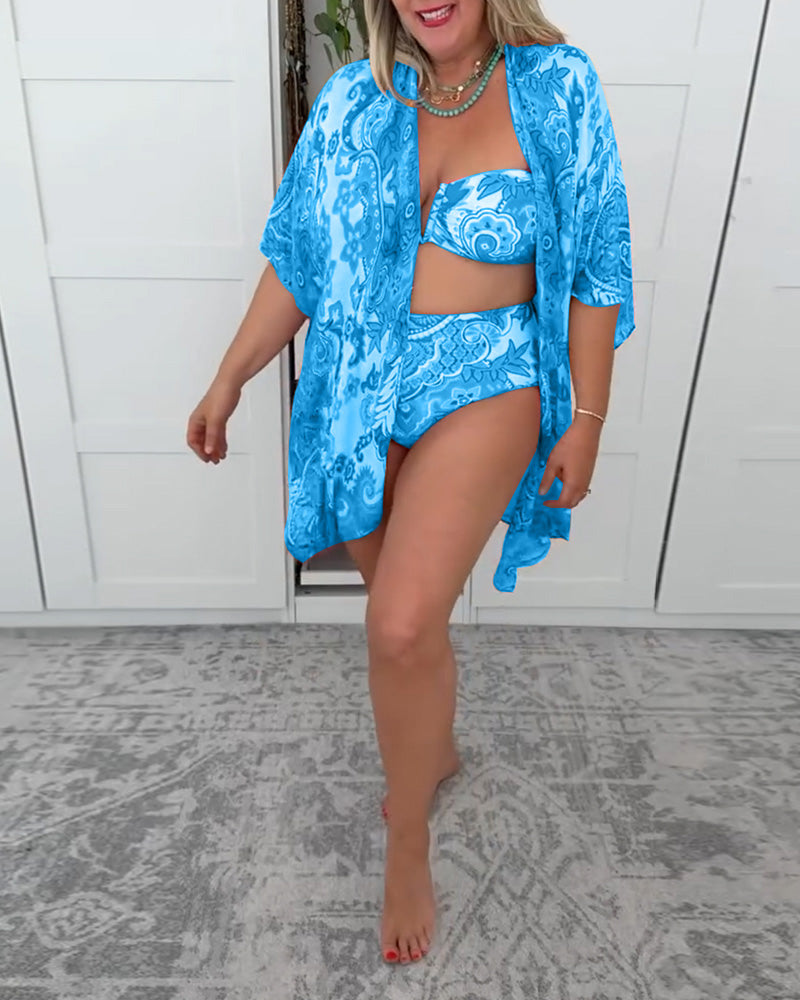 Three-Piece Swimsuit Holiday | Last Day 80% Off!