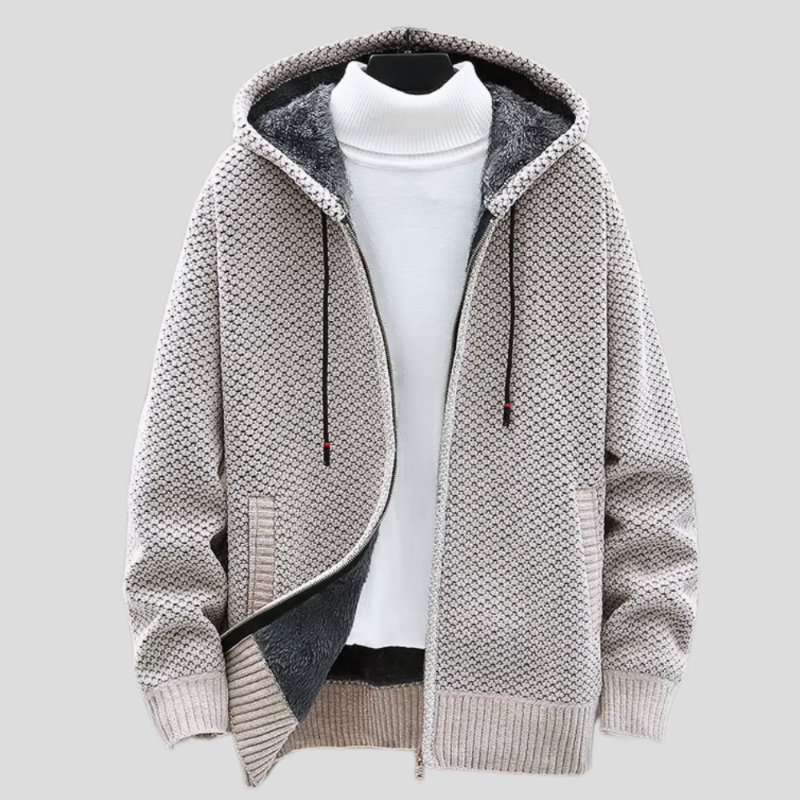 Kelvin - Nordic Knit Hoodie | Last Day 80% Off!