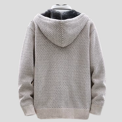 Kelvin - Nordic Knit Hoodie | Last Day 80% Off!