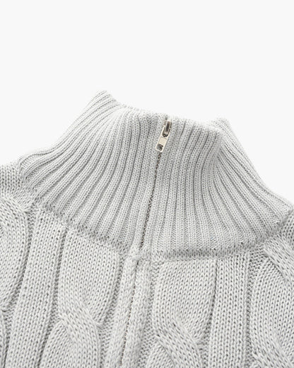 HarrisonVerbier Half Zip Sweater Last day 80% off!
