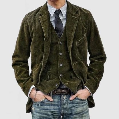 Harrison™ Vintage Blazer & Vest Last day 80% off!