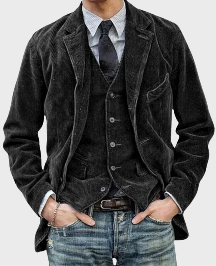 Harrison™ Vintage Blazer & Vest Last day 80% off!