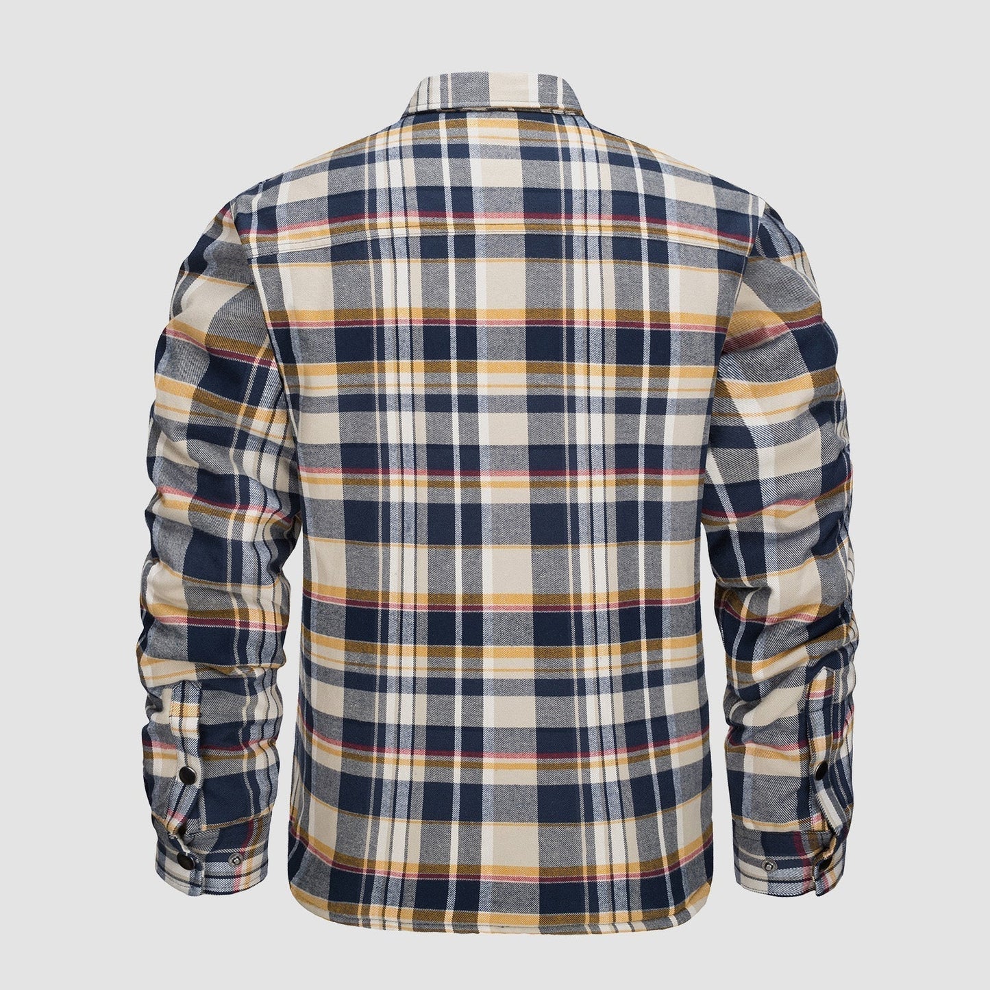 Versatile Design Checkered Bomber Jacket | Last day 80% off!