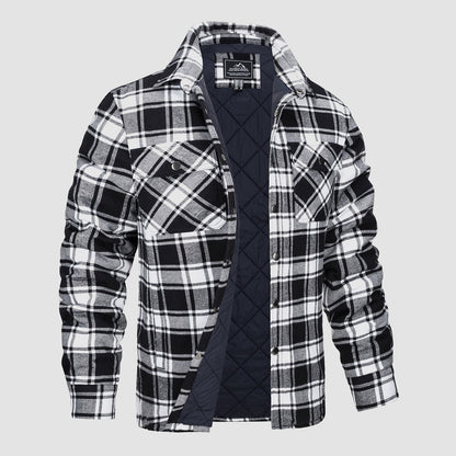 Versatile Design Checkered Bomber Jacket | Last day 80% off!