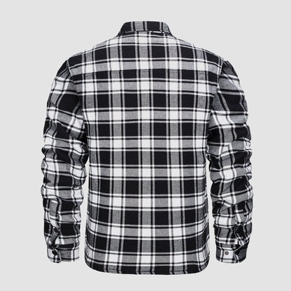 Versatile Design Checkered Bomber Jacket | Last day 80% off!