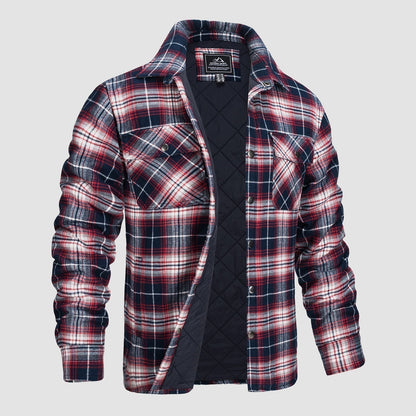 Versatile Design Checkered Bomber Jacket | Last day 80% off!