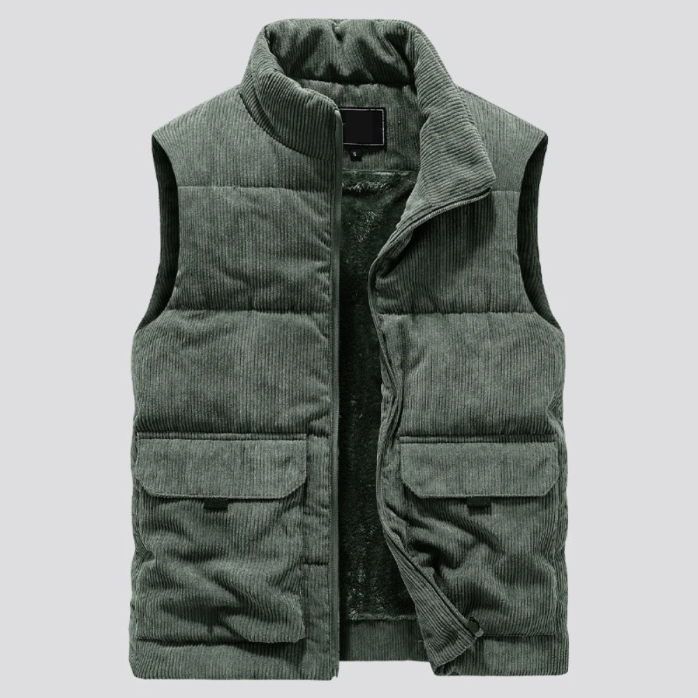Corduroy Winter Vest | Last day 80% off!