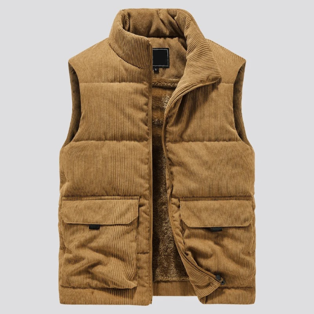 Corduroy Winter Vest | Last day 80% off!