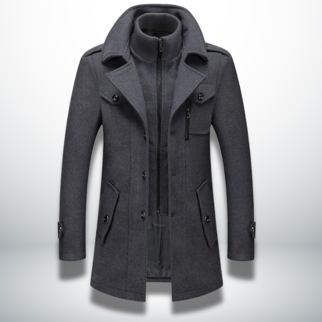 Henry - Cozy Men's Coat | Last Day 80% Off!