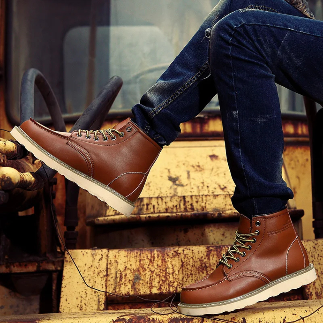 Cole™ | Vintage Leather Boots | Last Day 80% Off!