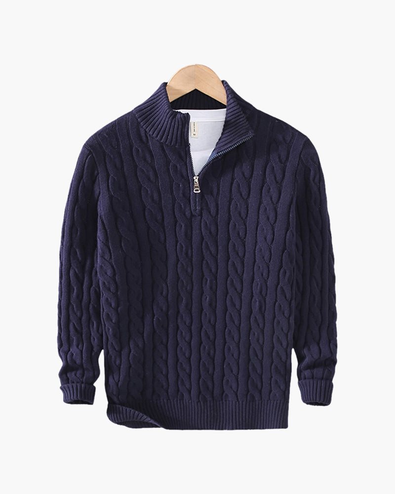 HarrisonVerbier Half Zip Sweater Last day 80% off!