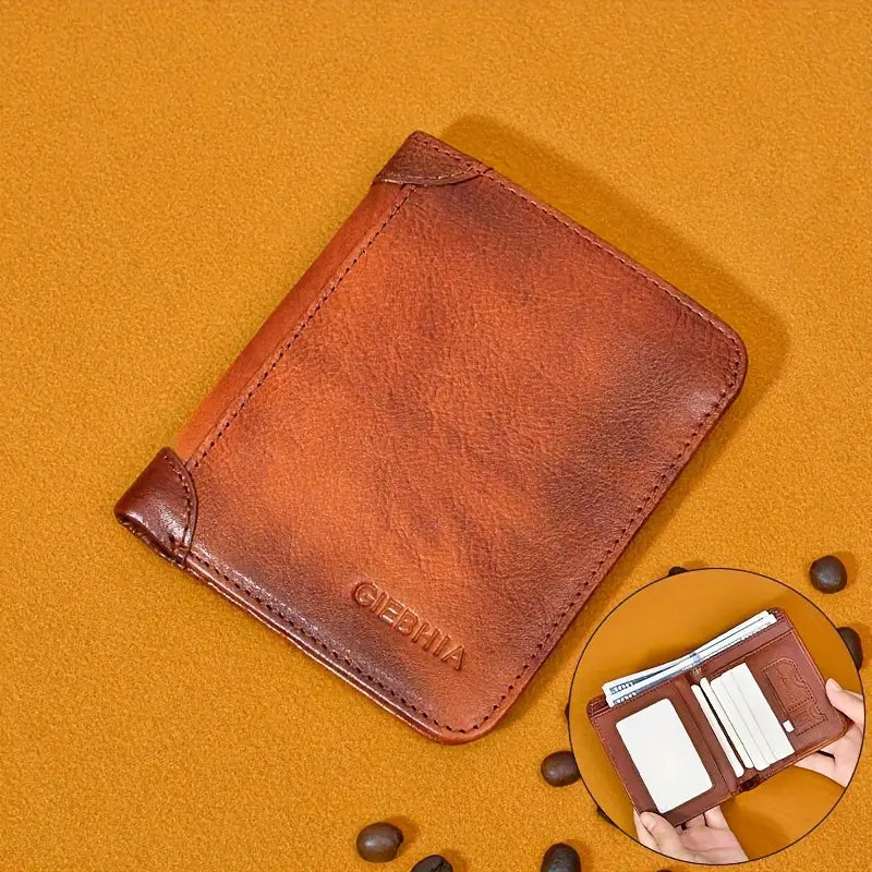 Eric - Men’s RFID Slim Wallet | Last day 80% off!