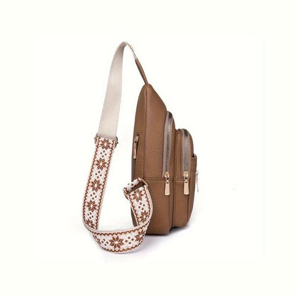 Hazel Vintage Chest Crossbody Bag | Last day 80% off!