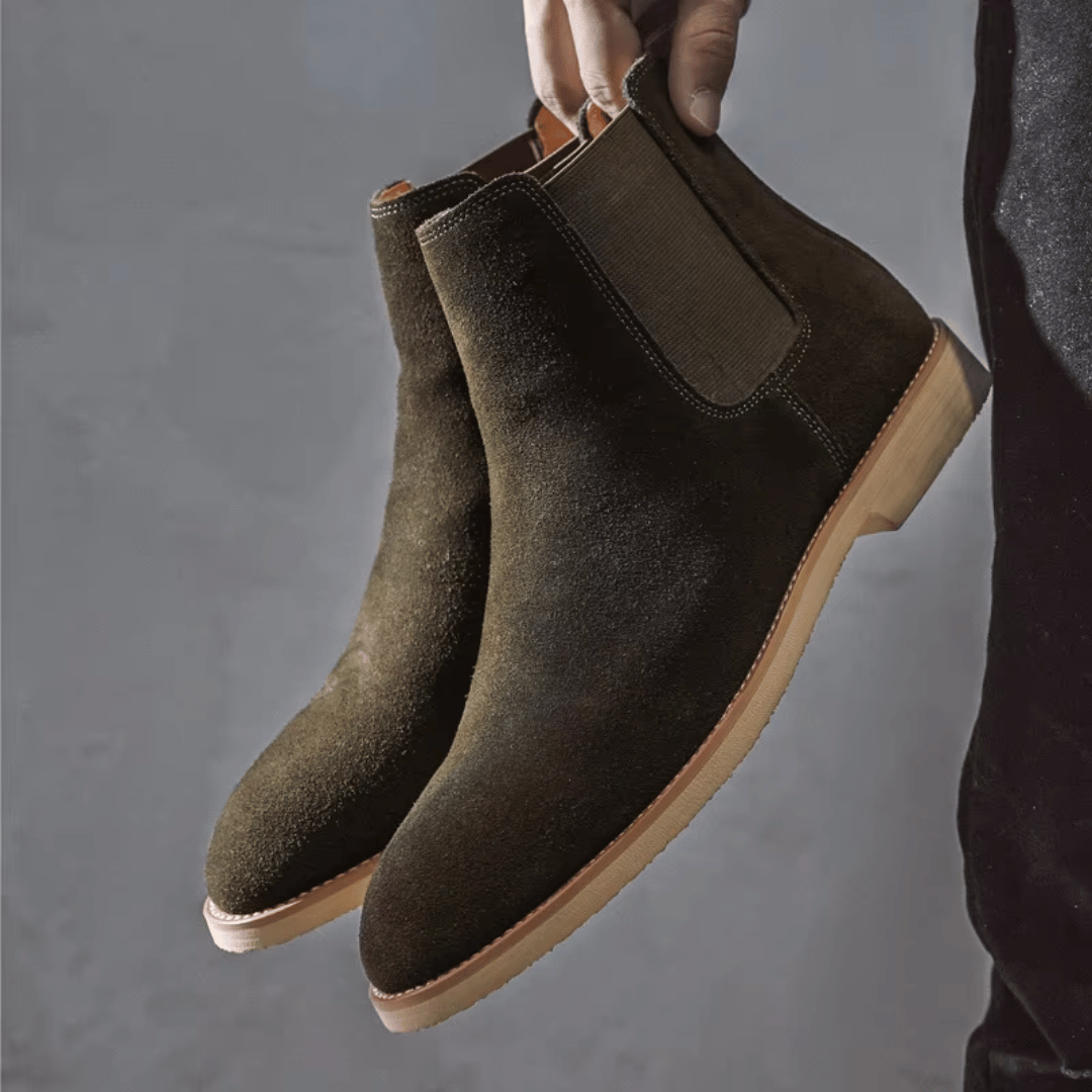 Bradley | Suede Chelsea Boots | Last Day 80% Off!