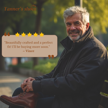 Walter | Cool Lace-Up Boots With Side Zip For Men | Last day 80% off!